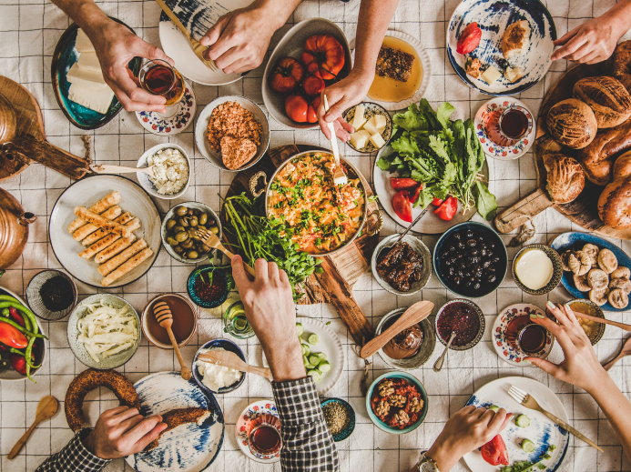 Comida com sabor e qualidade